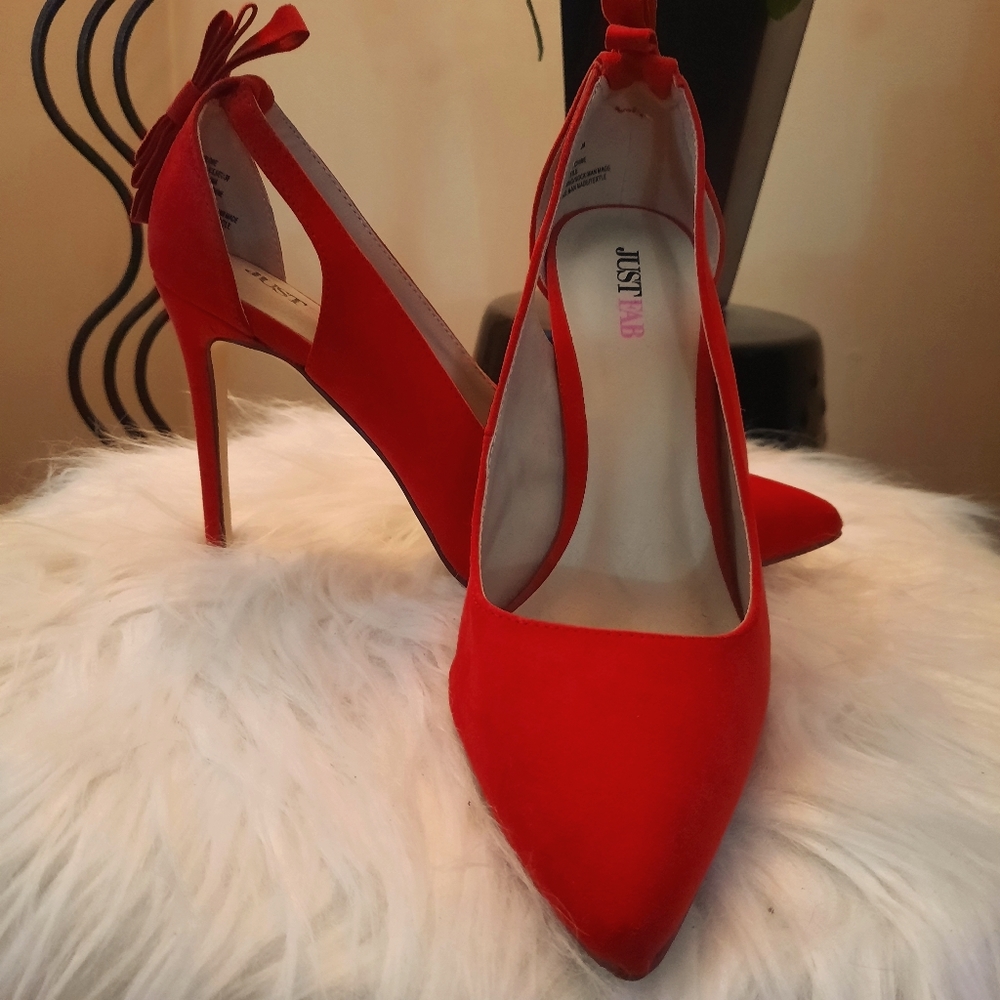 Red sexy stilettos